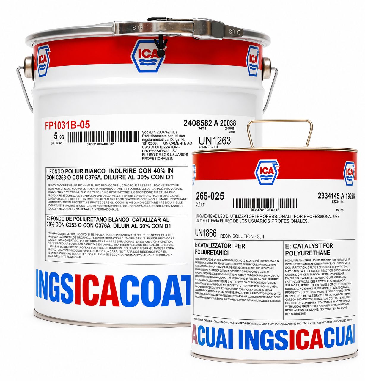 ICA Kit Fondo Blanco